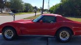 3rd gen red 1975 Chevrolet Corvette Stingray For Sale