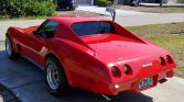 3rd gen red 1975 Chevrolet Corvette Stingray For Sale