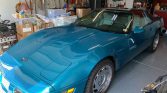 4th gen Steel Blue 1992 Chevrolet Corvette For Sale