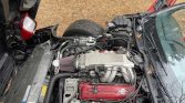 4th gen red 1990 Chevrolet Corvette Rebuilt Engine and Transmission For Sale