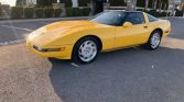 4th gen yellow 1991 Chevrolet Corvette automatic For Sale