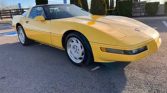 4th gen yellow 1991 Chevrolet Corvette automatic For Sale
