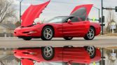5th gen red 2001 Chevrolet Corvette low miles For Sale