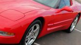 5th gen red 2001 Chevrolet Corvette low miles For Sale
