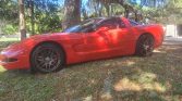 5th gen red 2002 Chevrolet Corvette 6spd manual For Sale