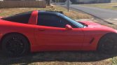 5th gen red 2003 Chevrolet Corvette 50th anniversary edition For Sale