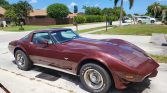 3rd gen Burgundy 1978 Chevrolet Corvette T-Top For Sale