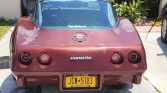 3rd gen Burgundy 1978 Chevrolet Corvette T-Top For Sale