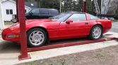 4th generation red 1991 Chevrolet Corvette ZR1 For Sale
