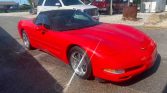 5th gen red 2002 Chevrolet Corvette convertible For Sale