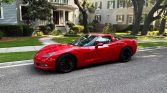 6th gen red 2007 Chevrolet Corvette LS2 automatic For Sale
