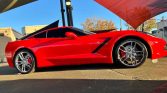 7th gen red 2014 Chevrolet Corvette Z51 manual For Sale