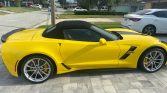 7th gen yellow 2018 Chevrolet Corvette Grand Sport convertible For Sale