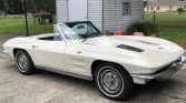 2nd gen Ermine White 1963 Chevrolet Corvette low miles For Sale