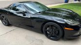 6th gen black 2006 Chevrolet Corvette coupe automatic For Sale