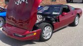 4th gen red metallic 1991 Chevrolet Corvette ZR1 For Sale