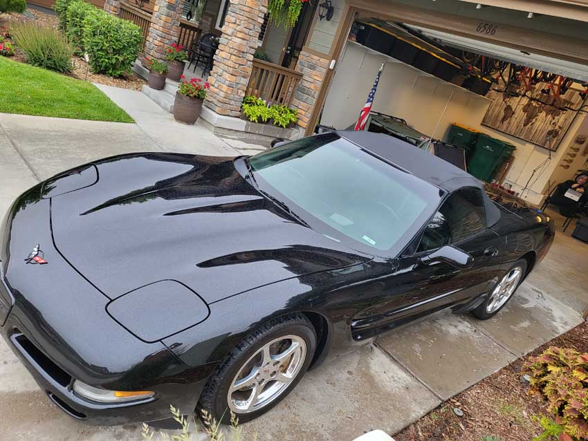 5th Gen Triple Black 2001 Chevrolet Corvette Convertible For Sale