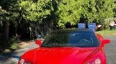 6th gen red 2009 Chevrolet Corvette coupe For Sale