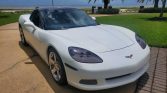 6th gen white 2007 Chevrolet Corvette low miles For Sale