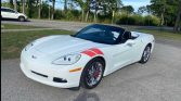 6th gen white 2013 Chevrolet Corvette convertible For Sale