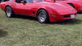 3rd gen red 1980 Chevrolet Corvette 3spd automatic For Sale