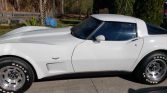3rd gen white 1979 Chevrolet Corvette L82 For Sale