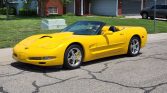 5th gen yellow 2000 Chevrolet Corvette convertible For Sale