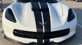 7th gen white 2014 Chevrolet Corvette Z51 3LT manual For Sale
