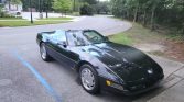 4th gen black 1996 Chevrolet Corvette LT4 convertible For Sale