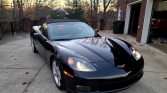 6th gen triple black 2005 Chevrolet Corvette convertible For Sale