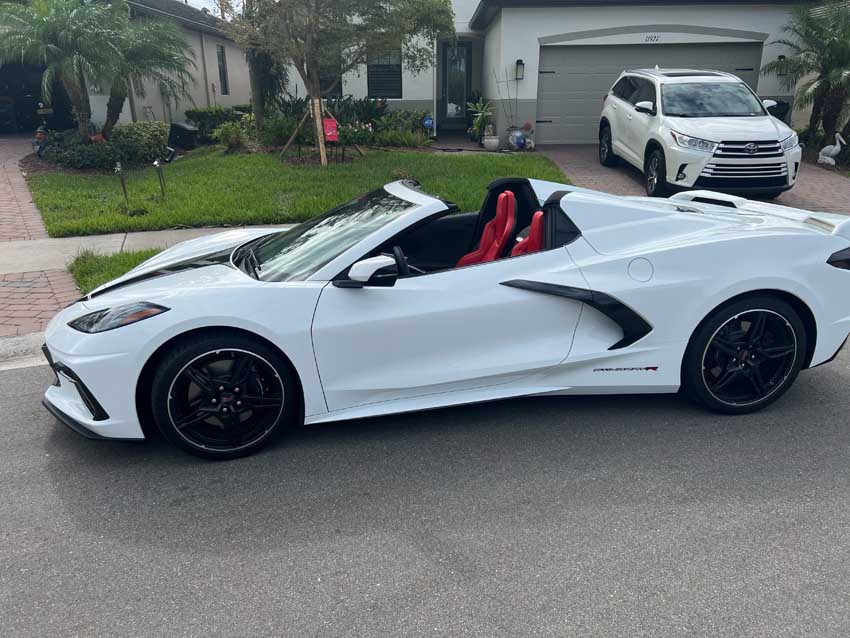 8th gen 2023 Chevrolet Corvette convertible 70th Anniversary Edition