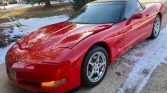 5th gen torch red 2001 Chevrolet Corvette convertible For Sale