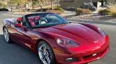 6th gen Monterey Red 2006 Chevrolet Corvette convertible For Sale