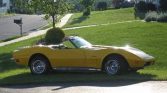 3rd gen yellow 1973 Chevrolet Corvette Roadster For Sale