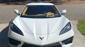 8th gen Arctic White 2022 Chevrolet Corvette Stingray 3LT For Sale