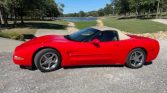 5th gen red 2003 Chevrolet Corvette automatic convertible For Sale