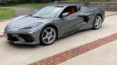 Hypersonic Gray 2022 Chevrolet Corvette LT1 low miles For Sale