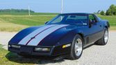 4th gen black 1985 Chevrolet Corvette coupe For Sale