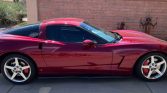 6th gen Monterey red 2007 Chevrolet Corvette coupe For Sale