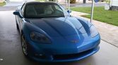 6th gen blue 2009 Chevrolet Corvette coupe automatic For Sale