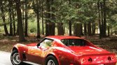 3rd gen Burgundy 1977 Chevrolet Corvette Stingray For Sale