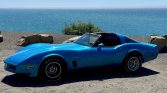 3rd gen blue 1982 Chevrolet Corvette automatic For Sale