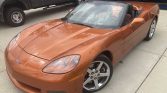 6th gen atomic orange 2008 Chevrolet Corvette convertible For Sale