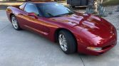 5th gen Metallic Red 2004 Chevrolet Corvette automatic For Sale