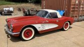 1st gen classic red 1961 Chevrolet Corvette For Sale