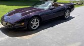 4th gen black rose metallic 1992 Chevrolet Corvette For Sale