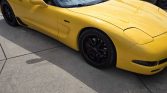 5th gen yellow 2003 Chevrolet Corvette Z06 supercharged For Sale