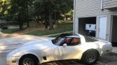 3rd gen white 1981 Chevrolet Corvette 4spd manual For Sale