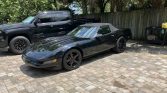 4th gen black on black 1992 Chevrolet Corvette convertible For Sale