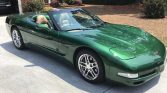 5th gen Fairway Green Metallic 1998 Chevrolet Corvette For Sale